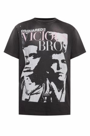 T-shirt z dziurami, zdjęcie 1 T-shirt z dziurami od Dsquared2